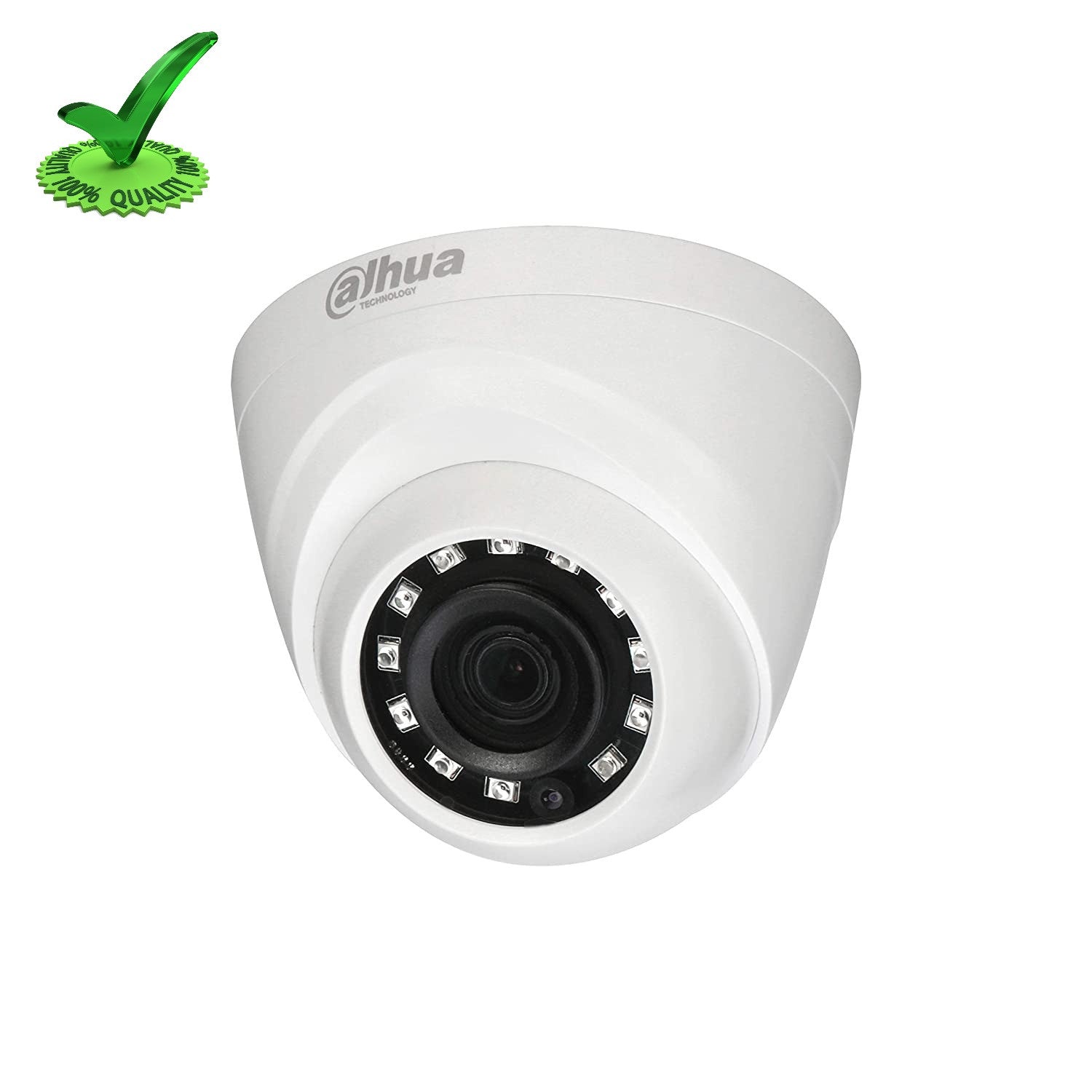 Dahua DH-HAC-T1A51-A 5MP HDCVI IR Eyeball Audio Dome Camera Dahua DH-HAC-T1A51-A 5MP HDCVI IR Eyeball Audio Dome Camera